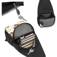 thumbnail image 6 of Xecao's Sloth Yoga Print Sling Bag: A Versatile Chest, Shoulder, and Crossbody Backpack for Casual Days Out, Perfect for Both Men and Women, 6 of 6
