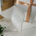 thumbnail image 3 of Cinta con alambre con purpurina CT CRAFT LLC, 2,5 x 10 yardas, plateada, 3 of 7