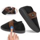 thumbnail image 1 of Foot Warmer For Desk Bubble Shoes Slippers, With 5v Rechargeable Battery Electric Heated Up Breathable Plush Shoes Cold Winter Weather To Keep Feet Wa, 1 of 5