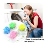 Laundry Washer Balls, Dryer Balls Laundry Scrubbing Balls Tangle-Free for Washing Machine, 20 Pack