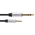 thumbnail image 4 of Btafrte Cable Adaptador A Chapado en Oro 3 5 Mm A 6 35 Mm para Amplificador (1 8 M), 4 of 9