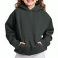 thumbnail image 2 of Ashirexll Fall Clothes For Girls Hoodies Pullover Girls Casual Long Sleeve Hoodies Cute Oversized Fleece Pocket Sweatshirt Tops, 2 of 6