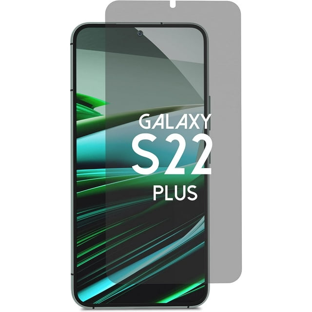 Compatible for Samsung Galaxy S22 Plus Blue Light Blocking Privacy Screen Protector Film 6.6” with Alignment Tool