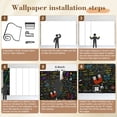 thumbnail image 5 of Wallpaper Colorful Science Mathematical Formulae Abstract Symbols Peel and Stick Wall Murals 69"H x 96"W Removable PVC Wall Paper Self-Adhesive Wall Paintings Art Decor for Bedroom Living Room, 5 of 7