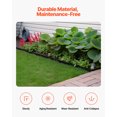 thumbnail image 6 of VEVOR Landscape Edging Border, 10Pcs 6 ft x 1.6 in Plastic Garden Edging with 60 Spikes, Sun-Resistant Flowerbed Borders, DIY Layout, No Dig Garden Edger Border Divider for Lawn Edgings for Yard, 6 of 9