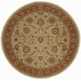thumbnail image 2 of K2 Floor Style Soumak Ivory/Rust Hand Made Wool Area Rug, 2 of 2