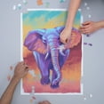 thumbnail image 3 of African Elephant, Vivid (1000 Piece Puzzle, Size 19x27, Challenging Jigsaw Puzzle for Adults and Family, Made in USA), 3 of 4