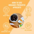 thumbnail image 6 of ORGANIC Prebiotic Dried Apricots - Sunny Fruit - (6 bags) - (5) 1.76oz Portion Packs per Bag | Purely Apricots - NO Added Sugars, Sulfurs or Preservatives | NON-GMO, VEGAN & KOSHER, 6 of 8