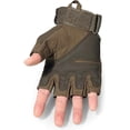 thumbnail image 3 of Guantes militares para exteriores, ligeros y transpirables, protectores de nudillos para tiro, caza, motociclismo, escalada, guantes tácticos sin dedos para moto, motocicleta, ciclismo, esca, 3 of 5