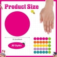 thumbnail image 2 of Adhesivos de suelo Outus Classroom, 30 unidades, 15,2 cm, PVC, multicolor, 2 of 7