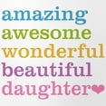 thumbnail image 2 of CafePress - Amazing Daughter - Pint Glass, Drinking Glass, 16 oz. CafePress, 2 of 4