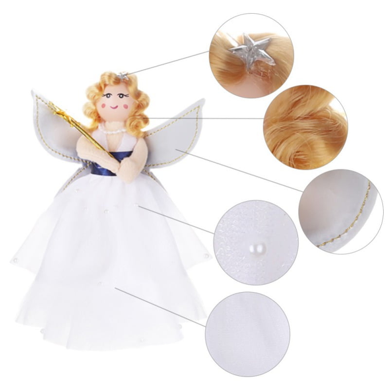Mini Angel Christmas Tree Topper Little 7 Inch Small Remembrance Angel