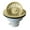 Powder Coat Almond, variant on Westbrass 4-3/8" Push-Pull Style Kitchen Sink Basket Strainer, Powder Coat Biscuit