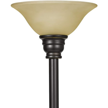 Traditional Metal Torchiere Living Room, Torchiere Floor Lamp Globes