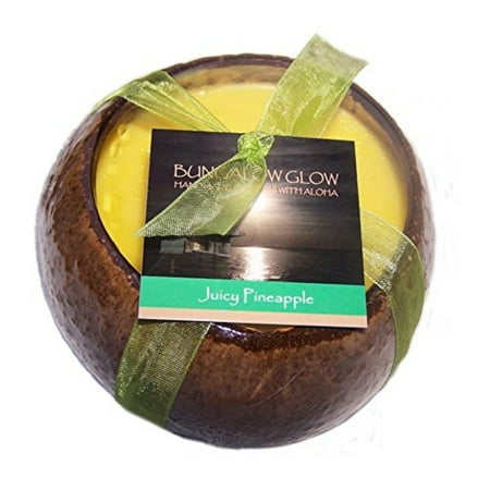 - Hawaii Bubble Shack Coconut Candle Juicy Pineapple Scented