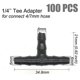 thumbnail image 5 of 100 Uds conector de tubería en T 4/7Mm-T conector de riego de PVC, 5 of 5
