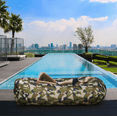 thumbnail image 6 of Nevlers Camouflage Inflatable Lounger (2 pack) with Travel Bag and Pockets, 6 of 11