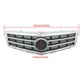 thumbnail image 2 of For Cadillac ATS 2013-2014 Matte Front Upper Grille With Trim Molding NEW, 2 of 12