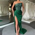 thumbnail image 1 of Qiopertar Robe à Sequins à Manches Longues Col en V Finition Satinée Ourlet d'Été Mode Femme en Solde Livraison Gratuite à Moins de 5$ jusqu'à 90 % de Réduction, 1 of 6