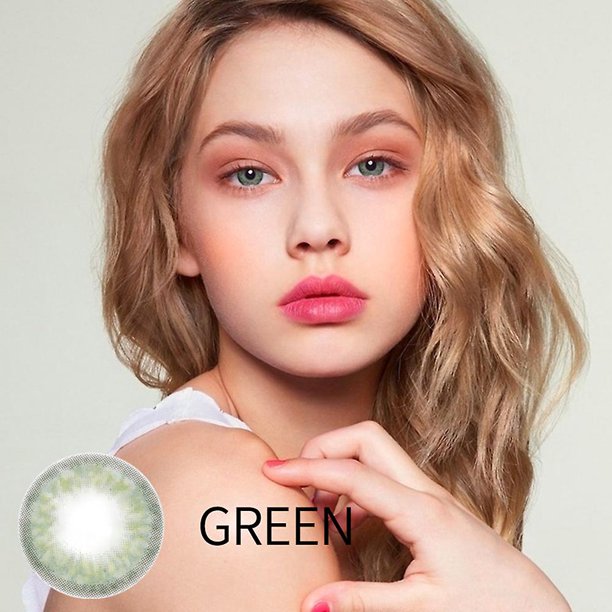 1 Pair(2pcs) Cosmetics Contact Lenses Contact Lens For Eyes Beauty Supplies zhangyuxiang LED