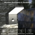 thumbnail image 4 of Rust and Corrosion,Can Be Installed Quickly and Easily,With Wall Lamp Bracket,Wall Light Outdoor LED Wall Mount Lamp Wall Sconce Lighting with Motion Sensor Lantern Fixture, 4 of 7