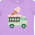 thumbnail image 4 of Inktastic Green Ice Cream Truck Girls Toddler T-Shirt, 4 of 5