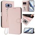 thumbnail image 2 of GANGXUN Wallet Case for Samsung Galaxy S8 – Magnetic Closure, RFID Blocking, Wrist Strap, Wireless Charging Compatible, 2 of 6