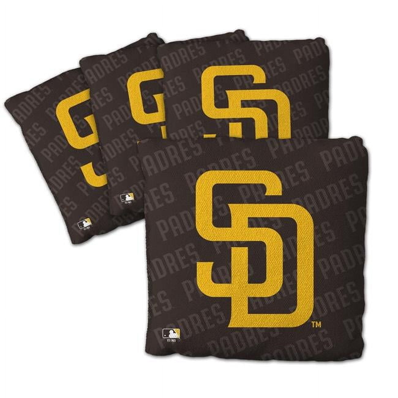 MLB San Diego Padres Cornhole Bags - 4PK - Brown