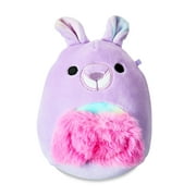 Squishmallows Official 5 inch Kiki the Purple Kangaroo with Rainbow Ears And Belly - Child's Ultra Soft Stuffed Plush Toy