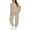 Beige, variant on Silver Polyester Activewear Hooded Neck Weekend Full-Length Women's Trousers Suit, AUTOMET Womens 2 Outfits Hoodie Sweatsuit Sets Oversized Sweatshirt Baggy Fall Fashion Sweatpants With Pockets