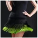 thumbnail image 1 of Vestido de baile latino para mujer, falda con doble borla, flecos para actuaciones en escenario, Tango, salón de baile, Chacha, 2024, 1 of 2