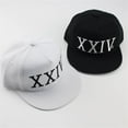 Wldoasz New Bruno Mars 24 k Magic Baseball Cap Black and White Hat Hip