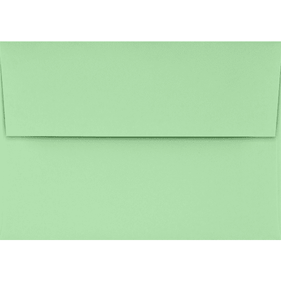 LUXPaper 4Bar A1 Invitation Envelopes, 3 5/8 x 5 1/8, Pastel Green, 60lb, 500 Pack