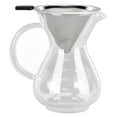 thumbnail image 2 of Coffee Maker,400ml Glass Coffee Pot Coffee Dripper Brewer Pour Over Coffee Maker Best in its Class, 2 of 7