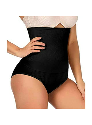 EasyComforts Lower Back Support Brief, Abdominal Shapewear Undergarment,  White, Medium 