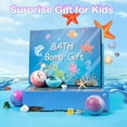 thumbnail image 3 of Sea Surprise Bath Bombs,12Pc Organic Fizzy Bath Bomb Gift Set with Hidden Ocean Toys,Gentle & Scented,Relaxing Sensory Spa Experience,Ideal,Birthday,Holiday Gift for Adults,Makeup Organizers, 3 of 8