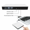thumbnail image 2 of Lecteur DVD Externe Slim USB 3.0 RW CD-RW pour PC Portable Mac Blanc, 2 of 5