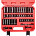 thumbnail image 1 of Juego de enchufes SONIGEKO 3/8 Drive Impact, 48 piezas, acero CR-V, 1 of 7