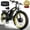 Black Yellow, variant on 5000W (Peak) Electric-Bike, 60V 25AH Battery Electric Bike for Adults, Dual-Motor-Ebike 50MPH Ebike, 26*4.0 Fat Tire Ebike, AWD 21-Speed E-Mountain Bicycle for Off-Road Snow Sand UL 2849