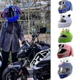 thumbnail image 2 of Lishi RuiKalucky Cartoon Animal Style Motorcycle Helmet Protective Cover Set, 2 of 4