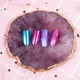 thumbnail image 5 of Nail Color Paint Palette Holder [跃星辉]未处理知产美甲圆形调色盘 树脂玛瑙调色展示板（06晕染黑白色） ANGGREK Drawing Nail Art Color Display, 5 of 7