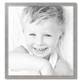 thumbnail image 2 of ArtToFrames 31" x 33" Classic Silver Picture Frame, 31x33 inch Silver Wood Poster Frame (WOM-4926), 2 of 7