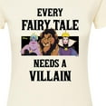 thumbnail image 3 of Disney Villains - Every Fairy Tale Needs A Viillain - Juniors Fitted Graphic T-Shirt, 3 of 5