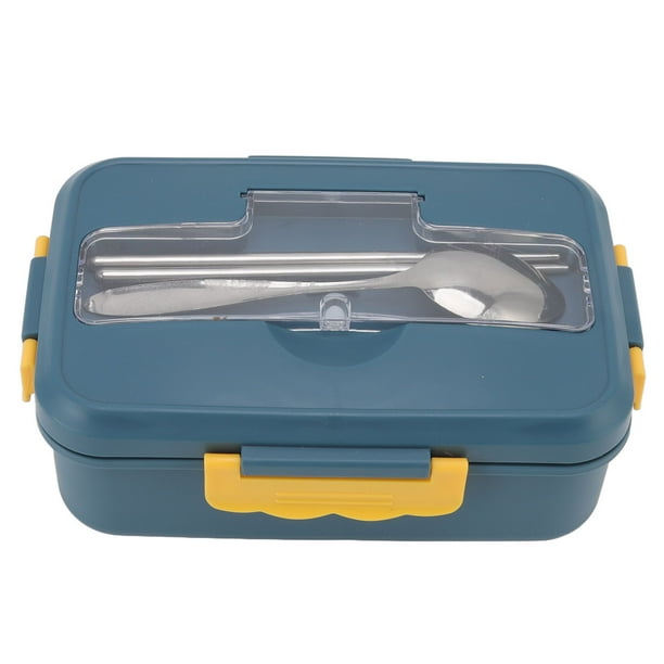Fiambrera De Gran Capacidad, Fiambrera Portátil Térmica Para Niños Adultos, Con Cuchara Y Palillos
