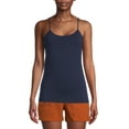 thumbnail image 2 of Time and Tru Women's Cami Tank Top, 3-Pack, 2 of 5