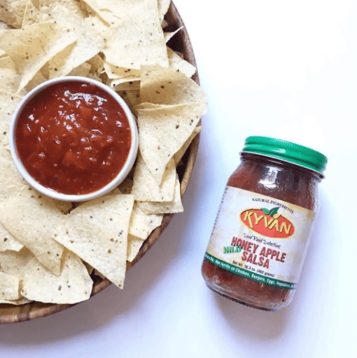 Kyvan Honey Apple Mild Salsa, 16.3 oz