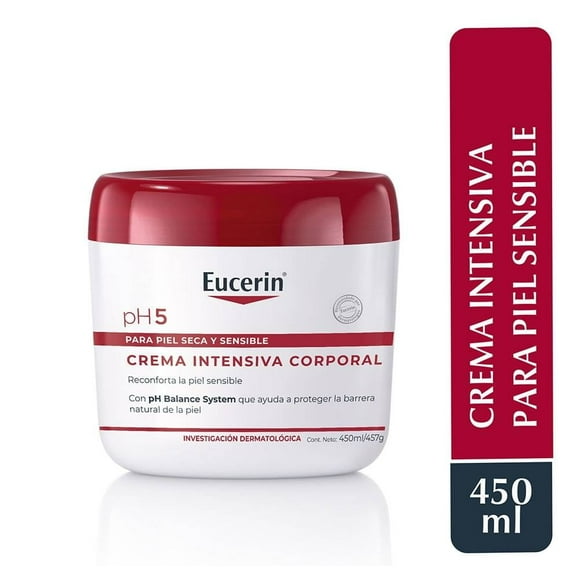 Crema corporal Eucerin Intensiva pH5 450 ml