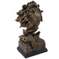thumbnail image 1 of Lion Statue,Lion Head Sculpture Resin Lion Sculpture Lion Head Statue Dependable Performance, 1 of 14