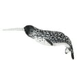 thumbnail image 4 of Melissa & Doug Lifelike Plush Narwhal Giant Stuffed Animal (4.5 Feet Long), 4 of 6