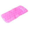 Household 19.8" Length Light Silicone Sucker Up Washboard Washing Clothes Board Pink